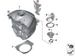 Original BMW Motorrad K46 K47 S1000R S1000RR Tank Pad Black - Image 4