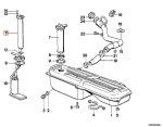 Original BMW E30 Fuel Level Sensor Sending Unit Pelampung Bensin KANAN - Image 5