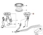 Ori BMW E36 Fuel Level Sensor Pelampung Bensin KIRI M40 M43 M50 M52 - Gambar 5
