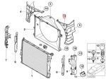 Original BMW E46 M3 Fan Shroud Bracket Air Duct KIRI 17112228945 - Image 4