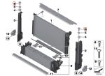 BMW F30 F32 F87 F80 M3 F82 M4 Radiator Upper Bracket Atas 17117596922 - Image 5
