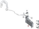 Original BMW E82 1M M Coupe Auxiliary Radiator KIRI 17117602241 - Image 5
