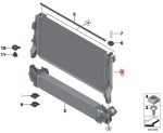 Original MINI Cooper F55 F56 Radiator 17118645783 - Image 3