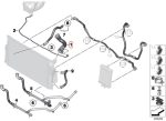 BMW F30 335i F32 435i N55 Upper Hose Selang Radiator Atas 17127604542 - Image 4