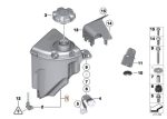 Ori BMW F01 F02 750i Expansion Tank Tabung Air Radiator 17137601948 - Image 6