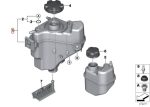 Ori BMW F30 F32 LCI Facelift Tabung Radiator Expansion Tank B48 B58 - Image 5