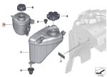 Ori BMW G30 G31 G11 G12 Tabung Radiator Kecil Expansion Tank B48 B58 - Image 6