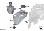 BMW G30 G31 G12 G14 G15 G16 Tabung Air Radiator Expansion Tank - Image 6