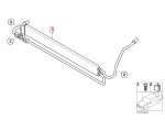 Original BMW E65 E66 Power Steering Oil Cooler 17217559964 - Image 5