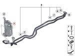 Original BMW F25 X3 F26 X4 Oil Cooler Transmisi Matic Mesin N20 N55 - Image 5