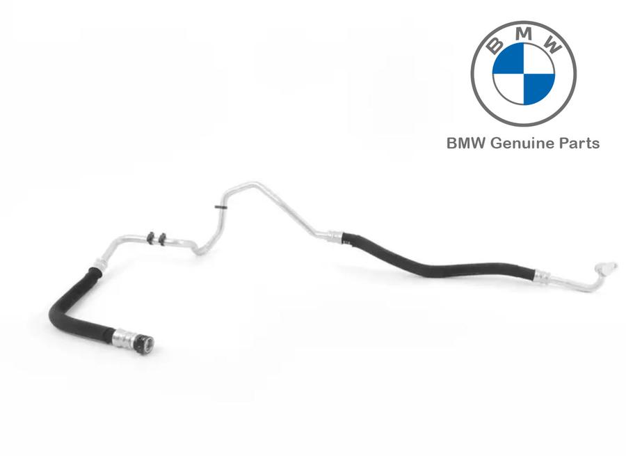 17227636879_A Ori BMW F07 F10 535i Engine Oil Cooler Inlet Pipe Pipa Oli 17227636879 - Image 1