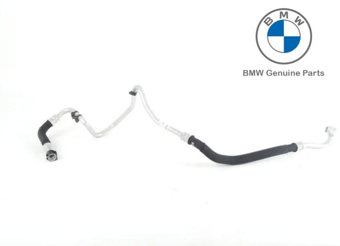 17227636880_A Ori BMW F06 F12 F13 640i Oil Cooler Outlet Pipe Pipa Oli 17227636880 - Image 1