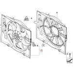Original BMW E60 E61 Extra Fan Kipas Radiator N52 N53 17427603762 - Image 6