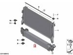 Original MINI F54 F55 F56 F57 F60 BMW F40 F44 F48 X1 F39 X2 Charge-Air Cooler Radiator Intercooler Turbo B47 B48 17517617598 - Image 3