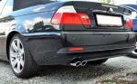 BMW E46 Coupe 323Ci 328Ci 330Ci Chrome Exhaust Tip Ujung Knalpot KANAN - Gambar 5