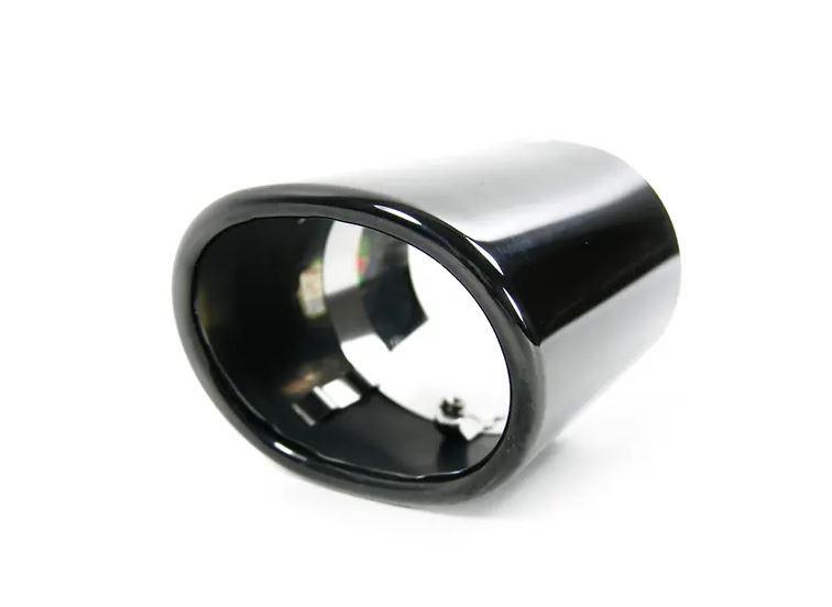 18107503584_A Original BMW E53 X5 Gloss Black Chrome Exhaust Tip Sport Package - Gambar 1
