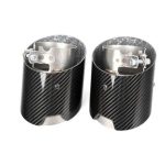 BMW G21 M Performance Carbon Fiber Exhaust Tip Finisher Ujung Knalpot - Gambar 3