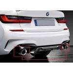 BMW G21 M Performance Carbon Fiber Exhaust Tip Finisher Ujung Knalpot - Gambar 5