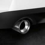 BMW F44 218i M Performance Carbon Fiber Exhaust Tip Ujung Knalpot