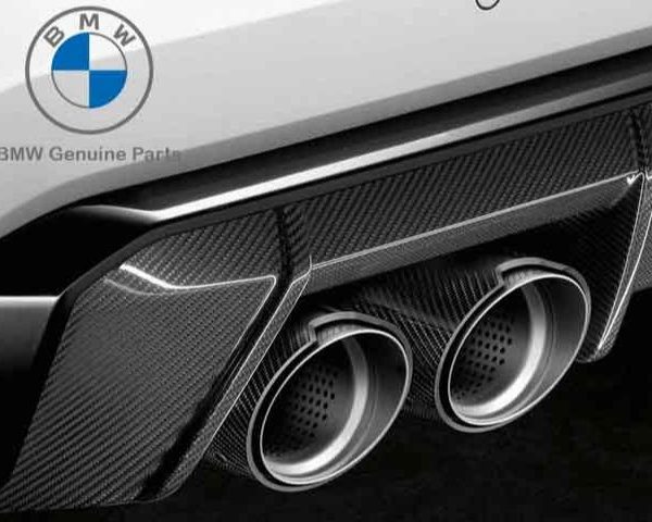 Original BMW G87 M2 G80 M3 G82 G83 M4 M Performance Carbon Exhaust Tips Cover Ujung Knalpot 18305A291B7 18305A291B8