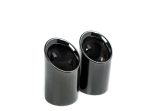 Original BMW G22 G23 Black Shadowline Exhaust Tailpipes Tip Knalpot - Image 4