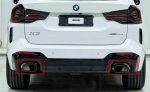 BMW G01 X3 G02 X4 LCI High Gloss Black Exhaust Tip Ujung Knalpot - Image 5