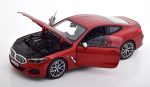 1:18 Norev BMW G15 850i 8 Series Sunset Orange Miniatur Diecast - Gambar 4