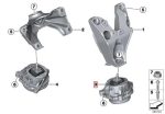 Original BMW F30 F32 N55 Engine mounting KIRI 22116787659 - Gambar 5