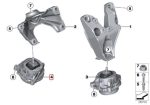 Original BMW F30 F32 N55 Engine mounting KANAN 22116855460 - Gambar 5