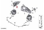 Original BMW G42 G20 G21 G22 G23 G29 B48 Engine Mounting Bracket KANAN - Image 6