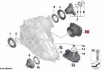 BMW F25 X3 F26 X4 Transmission Mount Mounting Transmisi Transfer Case - Image 5