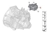 Original MINI F54 F55 F56 F57 F60 Mounting Transmisi 22316853453 - Image 4