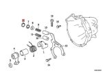 BMW E30 E36 E46 E90 E01 E92 E93 Sealing Cover Seal Karet Transmisi - Gambar 4