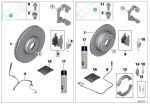 TEXTAR BMW E60 E61 5 Series Brake pads Kampas Rem Depan - Image 6