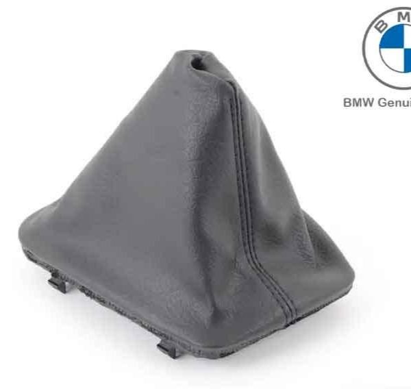 Original BMW E36 Manual Shift Knob Boot Tuas Persneling Kulit Imitasi