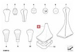 Original BMW E36 Manual Shift Knob Boot Tuas Persneling Kulit Nappa - Image 6
