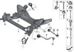 Original BMW G01 X3 G02 X4 Wishbone Arm Depan KANAN 31106870972 - Image 5
