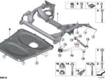 BMW F87 M2 F80 M3 F82 M4 Lower Control Arm Bushing Depan KANAN - Image 5