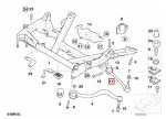 BMW E39 Lower Control Arm Ball Joint Wishbone Depan KIRI 31122341219 - Gambar 5