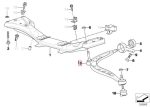 LEMFORDER BMW E36 Wishbone Control Arm Ball Joint Depan KIRI - Image 5