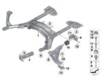 Original MINI R55 R56 R57 R58 R59 Wishbone Control Arm DEPAN KANAN - Image 5