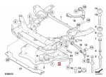 Original BMW E70 X5 E71 X6 Tension Strut Arm Bawah Ball Joint Bushing Depan KANAN 31126773950 - Image 6