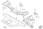 Original BMW E46 Sedan Coupe Wishbone Arm Ball Joint KIRI - Image 4