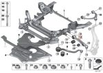 Ori BMW F15 X5 F16 X6 Wishbone Arm Balljoint Depan KANAN 31126864822 - Image 6
