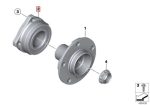 Original BMW E70 X5 F15 X5 F16 X6 Contact Ball Bearing Laher Belakang - Image 5