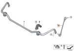 BMW G20 G21 G22 G23 G42 Stabilizer Link Lingkit Stabil DEPAN KANAN - Image 4