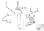 Original BMW E46 M3 CSL Shock Breaker Absorbers - Depan KIRI - Image 5