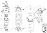 Original BMW E71 X6 xDrive35i Shock Absorber DEPAN KIRI / KANAN - Image 5