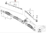 Original BMW E46 E85 E86 Z4 Tie Rod Assembly KANAN 32106777504 - Image 6