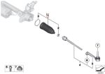 LEMFORDER BMW F30 F32 F33 F36 Boot Stir Tie Rod Repair kit 32106854893 - Gambar 3